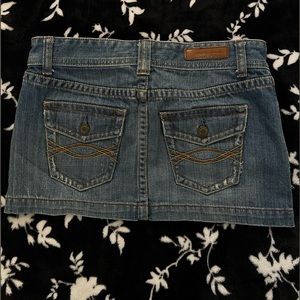 Abercrombie mini denim skirt SOLD